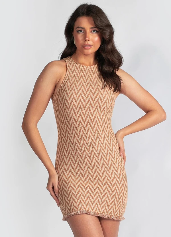 Colcci - Vestido Curto em Malha Estampado