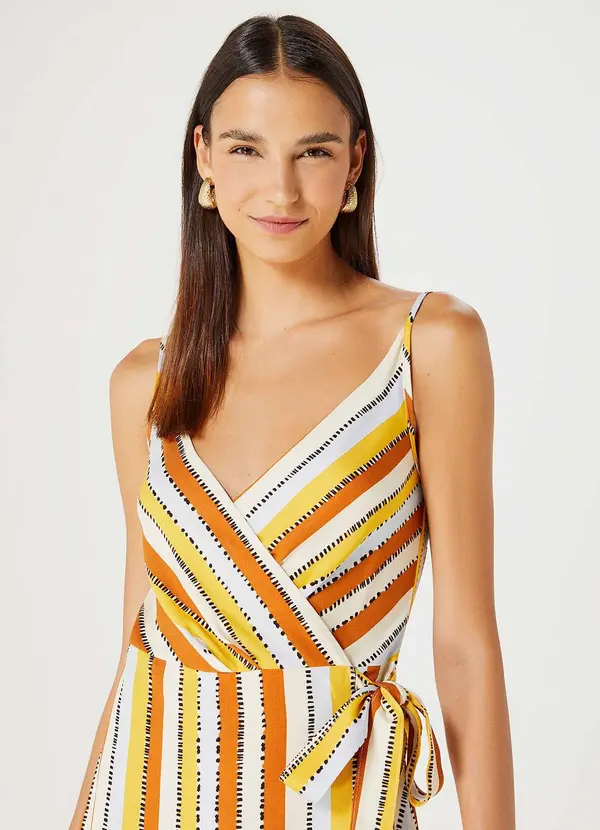 Hering - Vestido Curto em Viscose Estampado 3