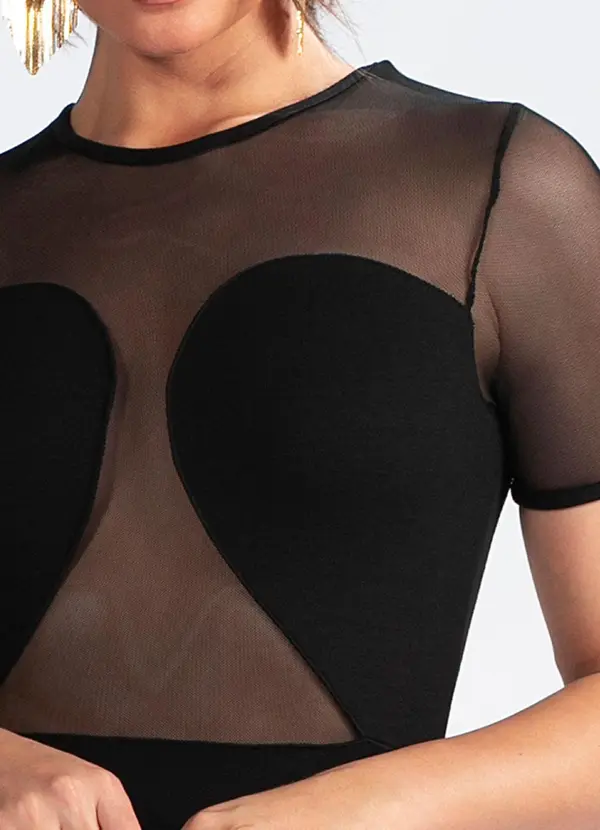 Colcci - Vestido Curto em Viscose Preto 6