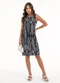 Habana - Vestido Curto em Viscose Preto - variação: Preto