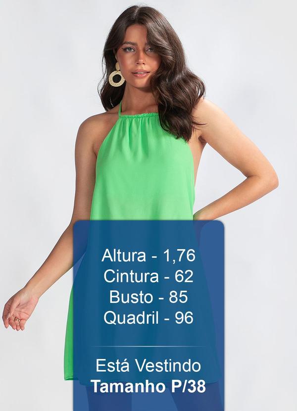 Colcci - Vestido Curto em Viscose Verde 5