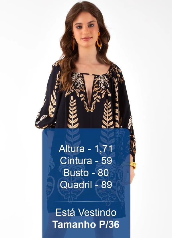 Farm - Vestido Curto Esplendor Tropical Preto 5