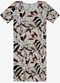 Select - Vestido Feminino Estampado Azul - variação: Bege