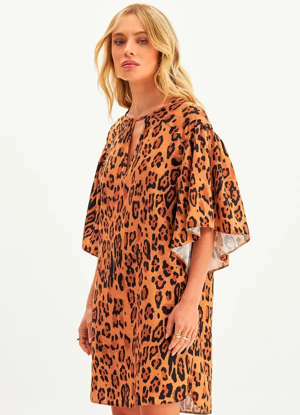 Lança Perfume - Vestido Curto Estampado