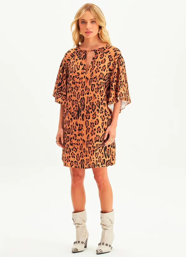 Lança Perfume - Vestido Curto Estampado 4