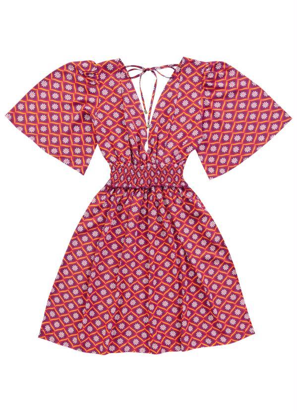 Angel - Vestido Curto Estampado 5