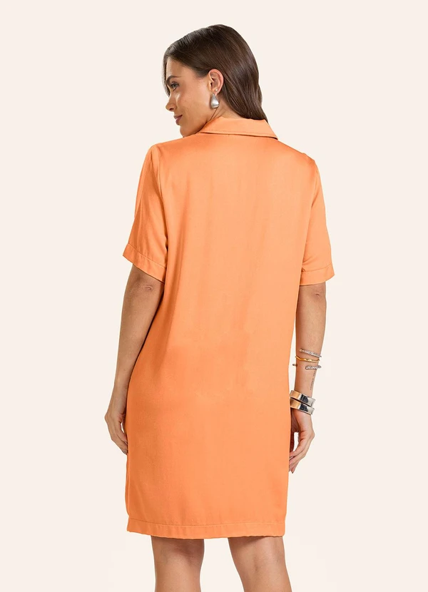 Endless - Vestido Curto Feminino Laranja 2