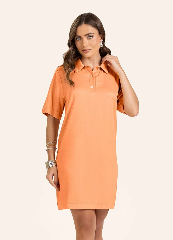 Endless - Vestido Curto Feminino Laranja 4