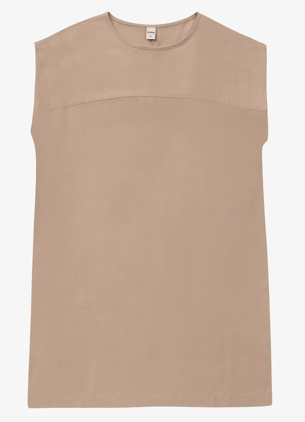 Rovitex - Vestido Curto Feminino Marrom 3