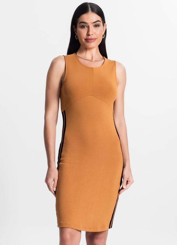 Endless - Vestido Curto Feminino Marrom