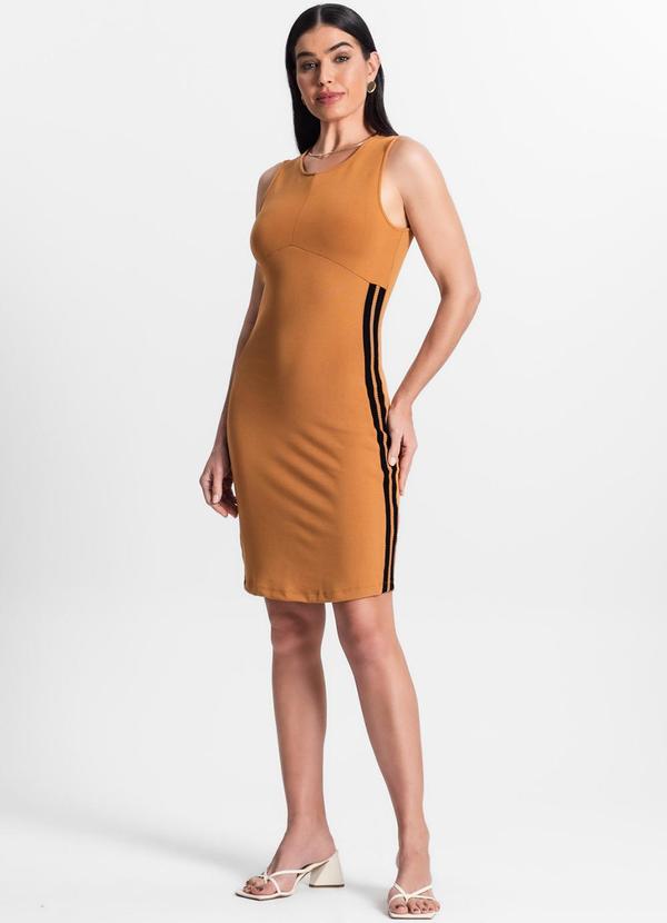 Endless - Vestido Curto Feminino Marrom 3