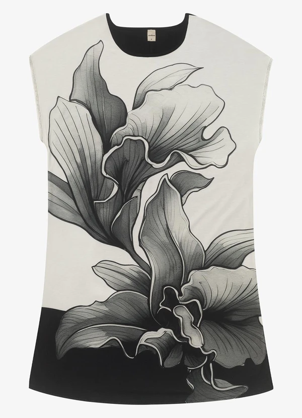 Rovitex - Vestido Curto Feminino Poly Flex Preto 3