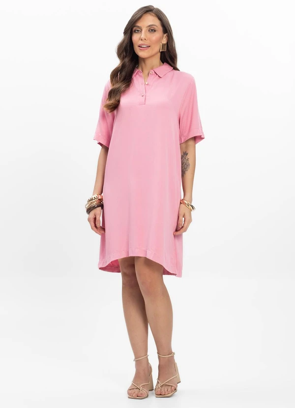Endless - Vestido Curto Feminino Rosa 3