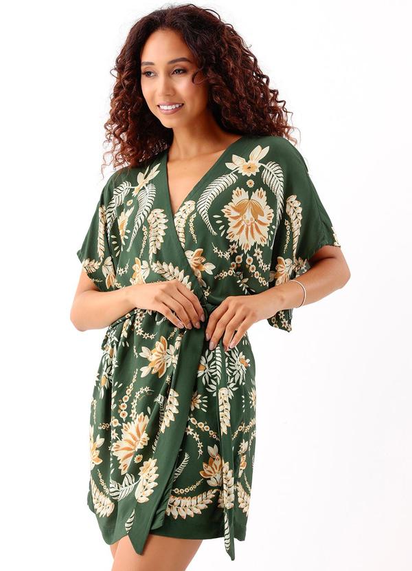 Farm - Vestido Curto Flor de Coqueiro 5