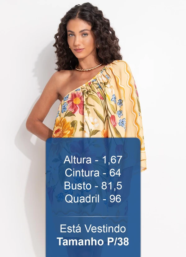 Farm - Vestido Curto Floral Mari Amarelo 5