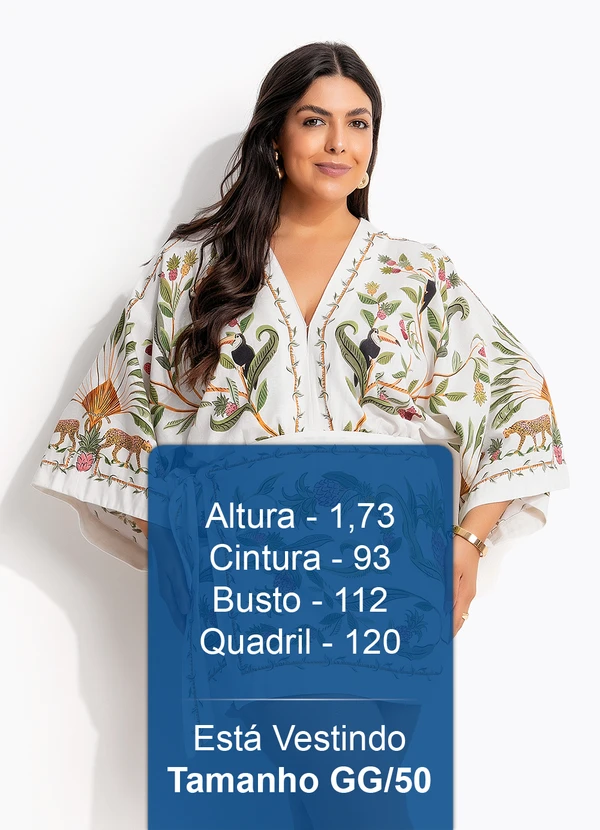 Farm - Vestido Curto Floresta Doce Off White 10