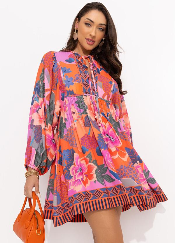 Farm - Vestido Curto Floresta Florida