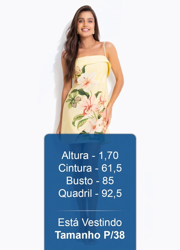 Farm - Vestido Curto Floribel Amarelo 4