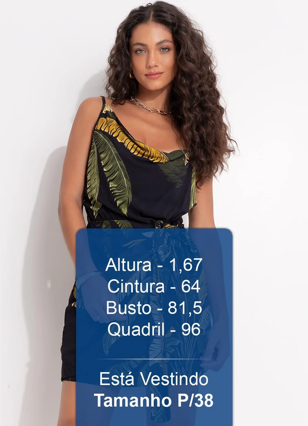 Farm - Vestido Curto Itacaré Preto 5