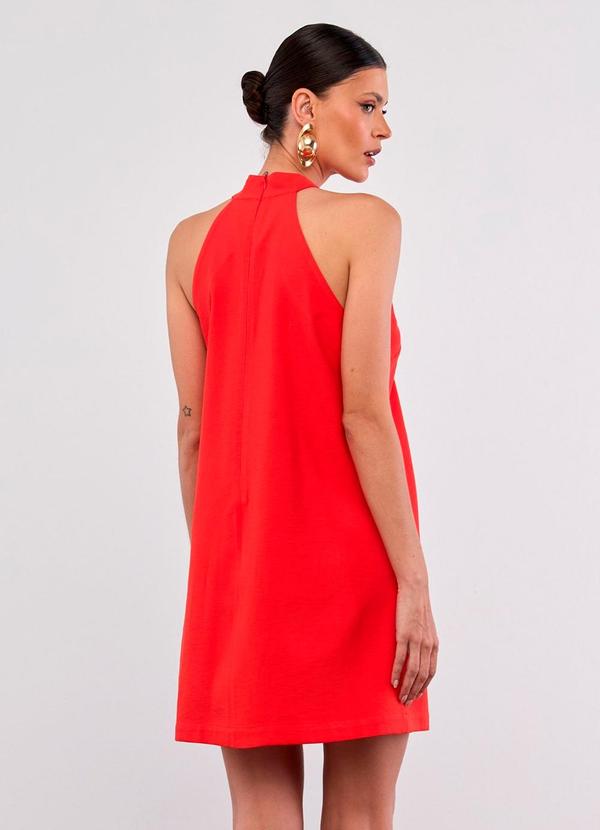 Carlota Costa - Vestido Curto Liso Laranja 2