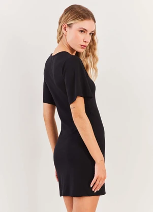 Sofie - Vestido Curto Malha Bodycon Manga Curta Urban Code - SOFIE