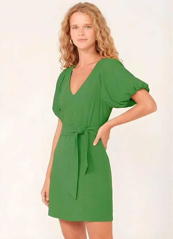 Ritmi Studio - Vestido Curto Manga Bufante 3