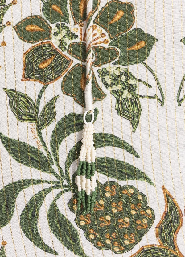 Farm - Vestido Curto Mari Off White 10