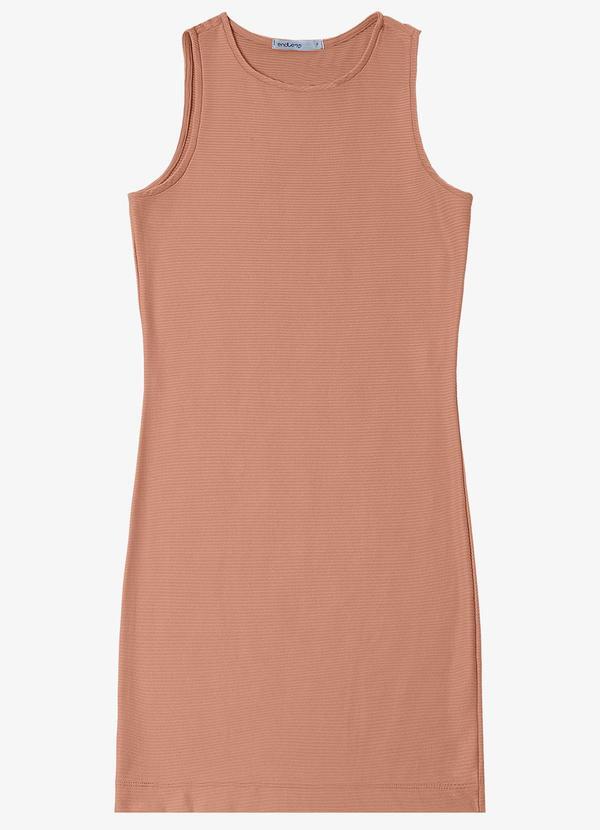 Endless - Vestido Curto Marrom 2