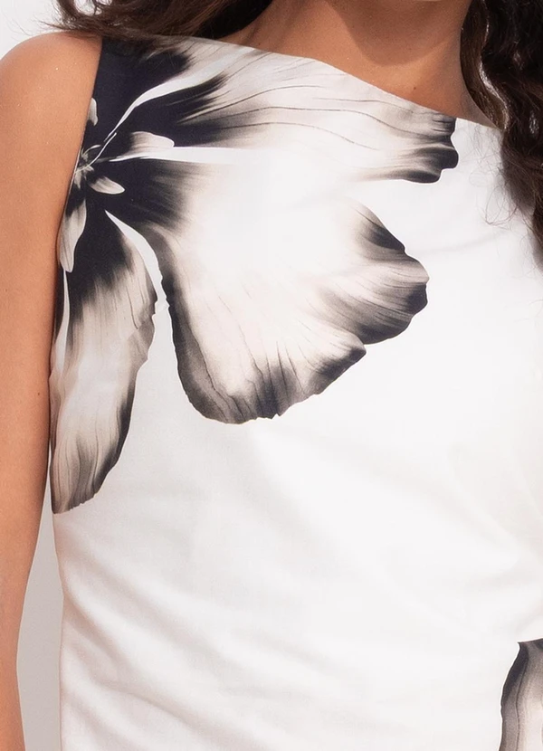 Farm - Vestido Curto Maya Off White 6