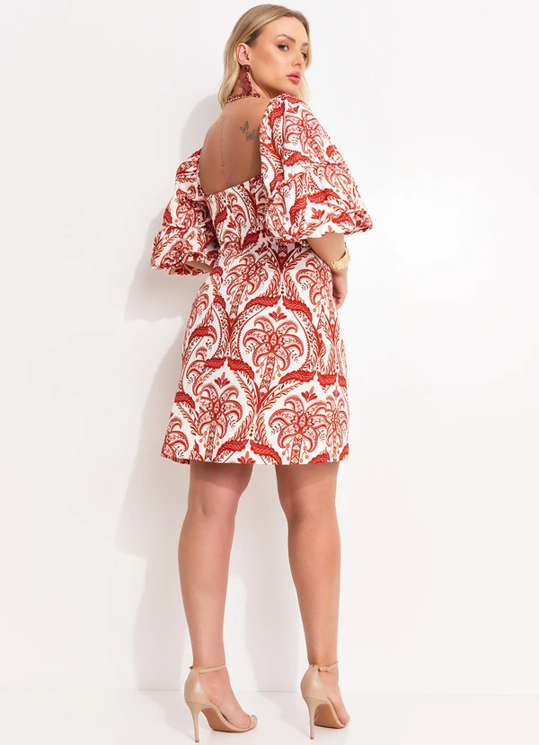 Farm - Vestido Curto Vermelho 11