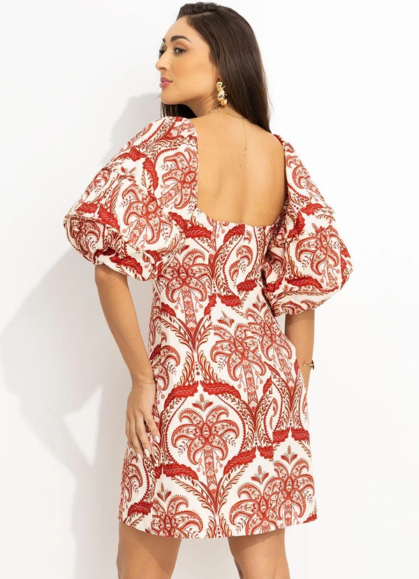 Farm - Vestido Curto Vermelho 2