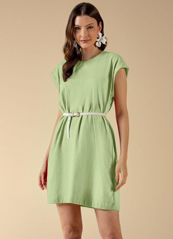 Use Modo - Vestido Curto Oversized Verde