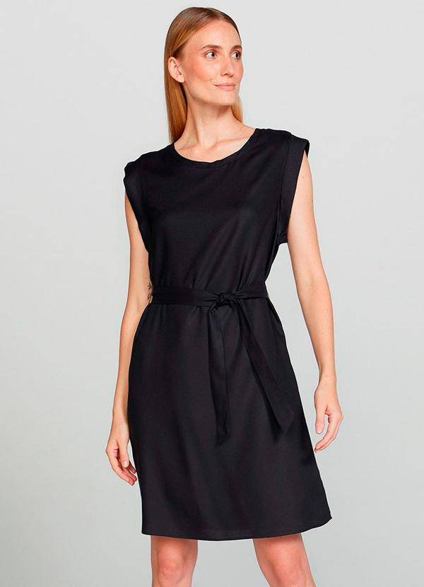 Hering - Vestido Curto Preto
