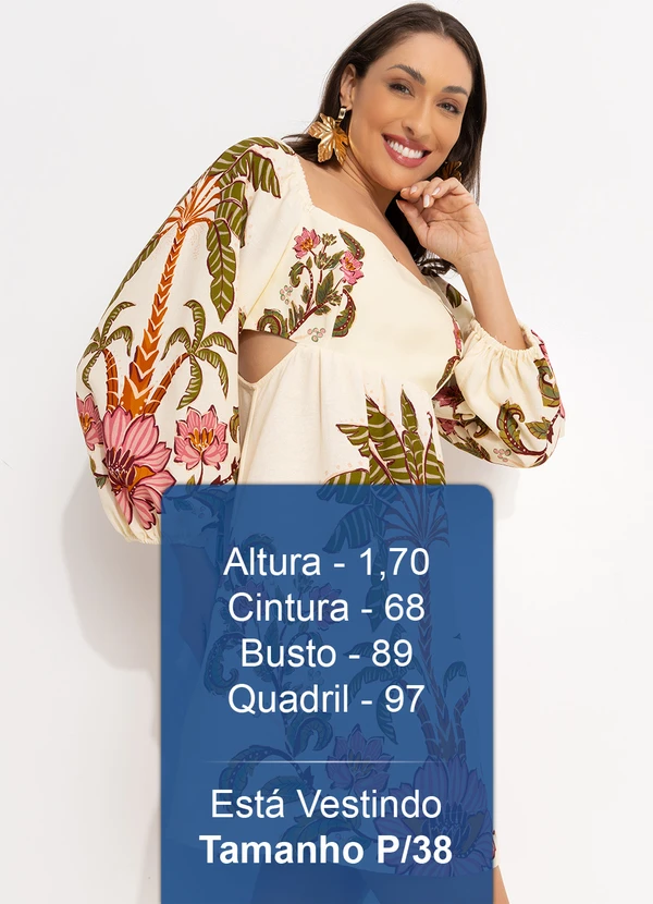 Farm - Vestido Curto Ravenala Off White 5