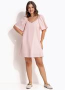 Vestido Curto Rosa