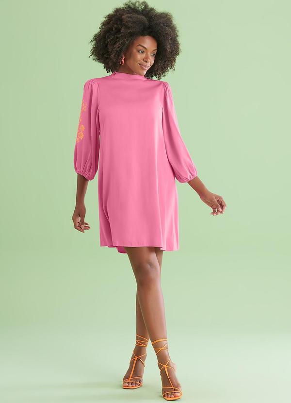 Angel - Vestido Curto Rosa 3