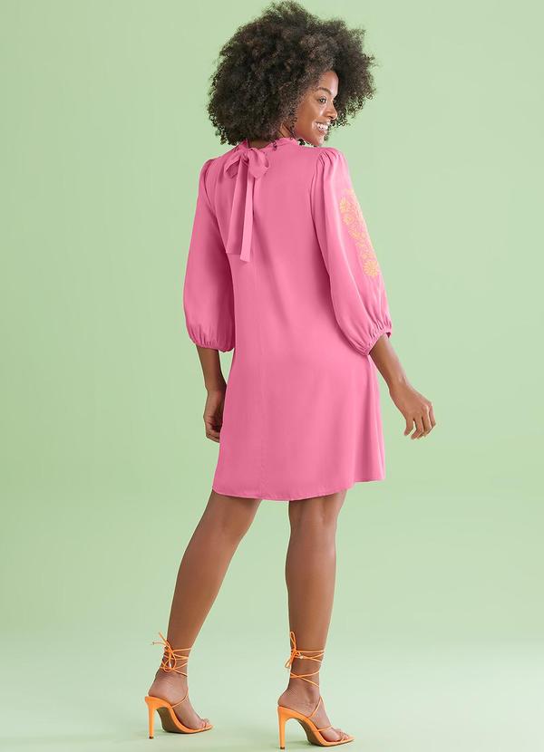 Angel - Vestido Curto Rosa 4