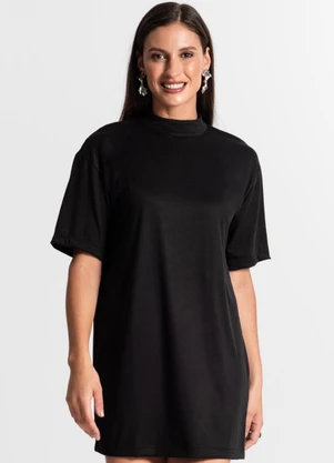 Rovitex - Vestido Curto Preto - ROVITEX