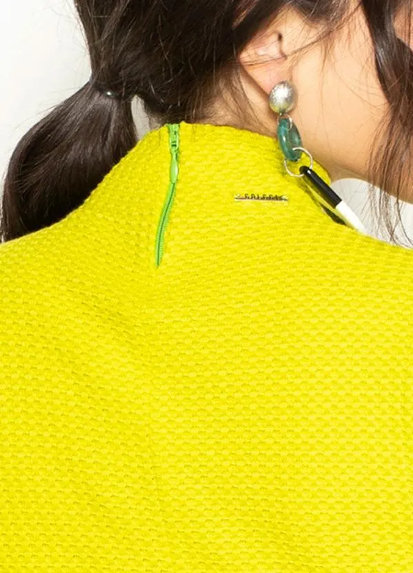 Colcci - Vestido Curto Tubinho de Tricot Verde 7