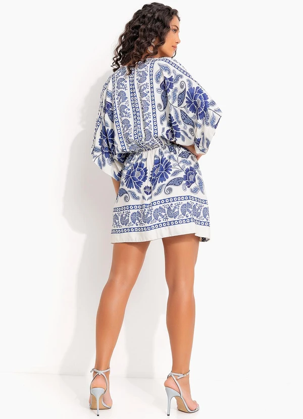 Farm - Vestido Curto Valentina Off White 5