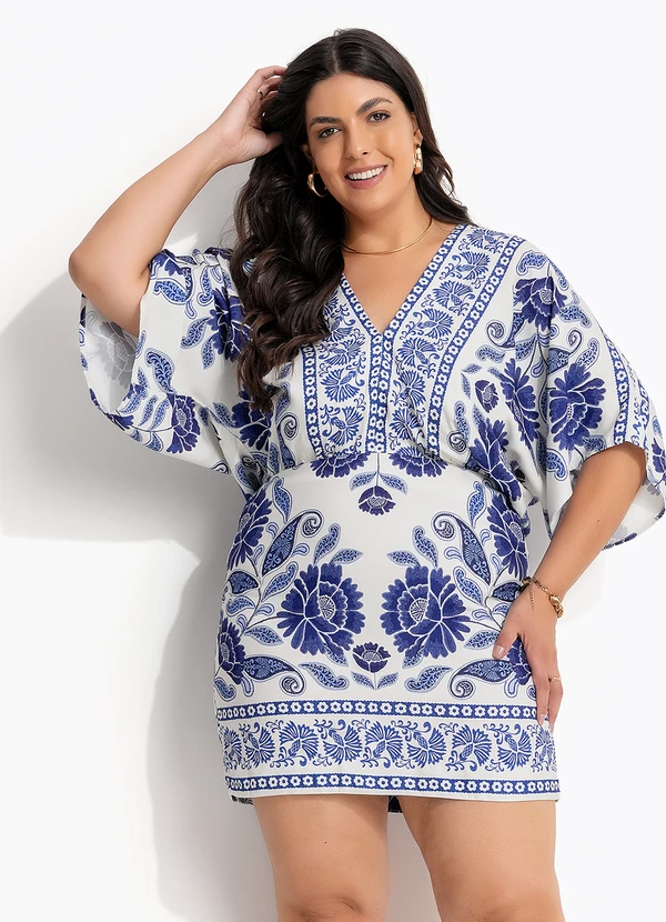 Farm - Vestido Curto Valentina Off White 9