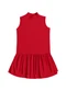 Angel - Vestido Curto Viscose Lisa Vermelho - variação: Vermelho
