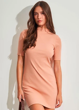 Sofie - Vestido Curtoem Ribana Bege - SOFIE