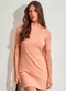 Sofie - Vestido Curtoem Ribana Bege - variação: Bege