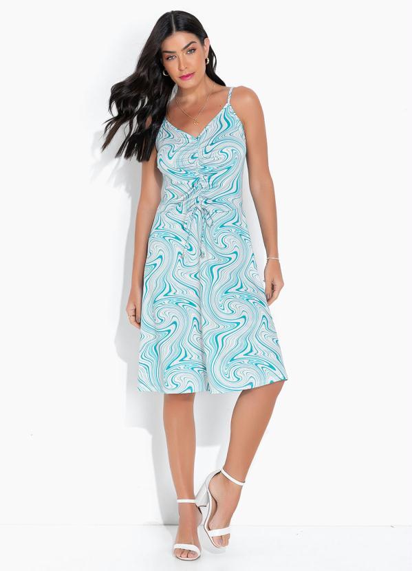 bonprix - Vestido de Alcinha New Waves Verde 2