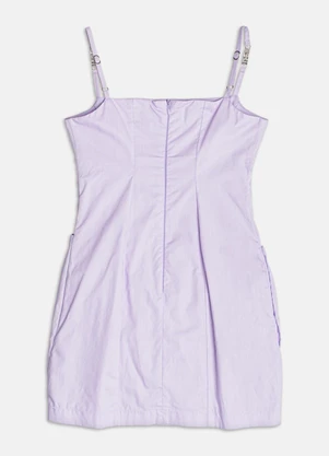 Authoria - Vestido de Alfaiataria com Maxi Laço Lilás - AUTHORIA