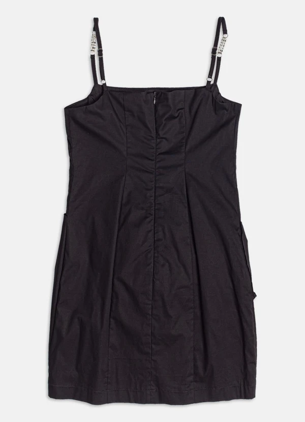 Authoria - Vestido de Alfaitaria com Maxi Laço  Preto 2