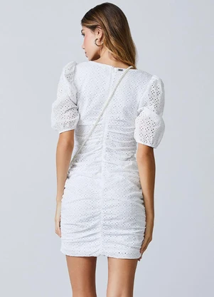 Authoria - Vestido de Laise Off White Off White - AUTHORIA