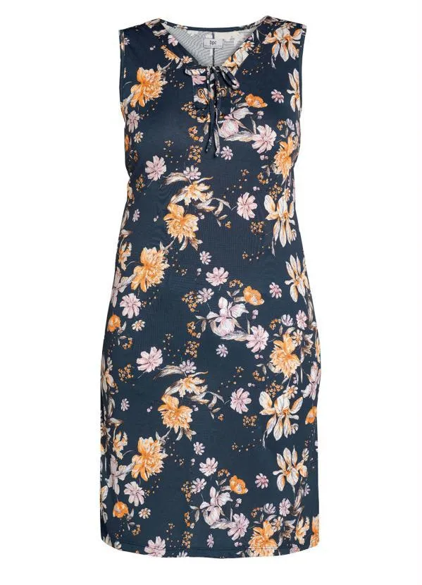 Queima Estoque - Vestido Decote V Curto Floral Campestre 2