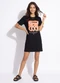 Colcci Jeans - Vestido em Algodão Cj Marrom - variação: Preto